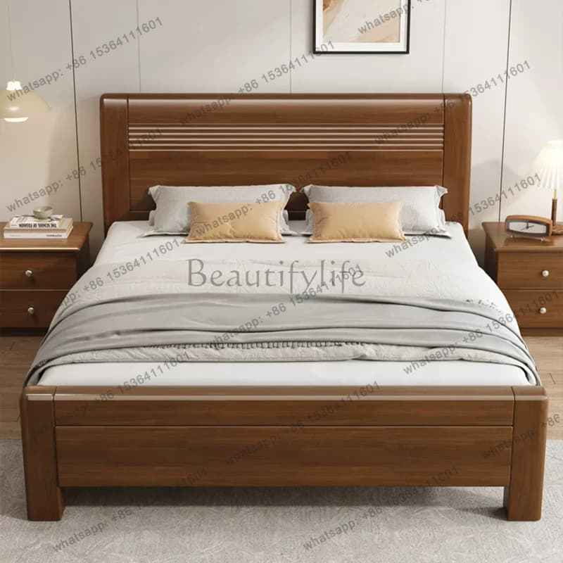 FG Girls Wooden Bed Floor Princess Mobile Sleeping Design Bedroom Baby Children Luxury Modern Bed Double Muebles Home Furniture