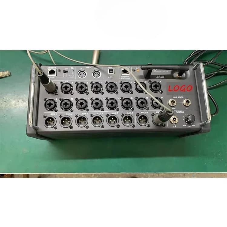XR18 18-Channel Audio Recording Studio Mixer 12-Bus Digital USB Interface Multi-Channel Sound Console