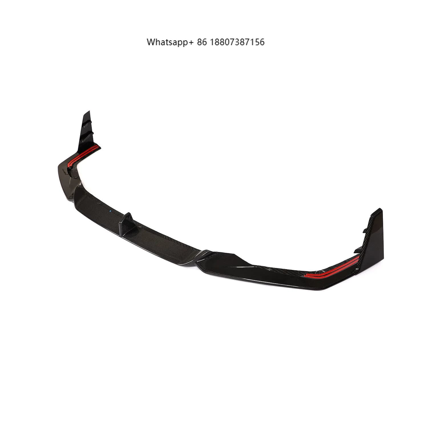 High Quality Dry Carbon Fiber RS7 Front Splitter Lip forAudi RS7 C8 Sportback 4-Door 2020- 2021