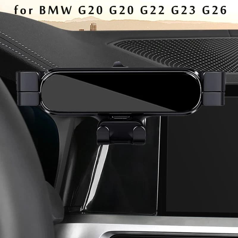 LHD Car Phone Holder For BMW 3 4 Series G20 G21 G22 G23 G26 Car Styling Bracket GPS Stand Rotatable Support Mobile Accessories