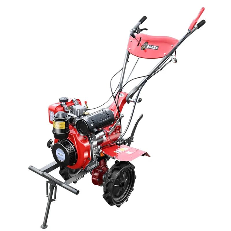 Micro-r Small household  rotary tiller Agricultural tiller Plow tiller Hard  hook