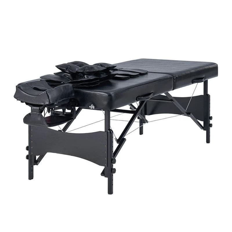 Airbag massage bed: Adjustable height, portable folding multifunctional bed