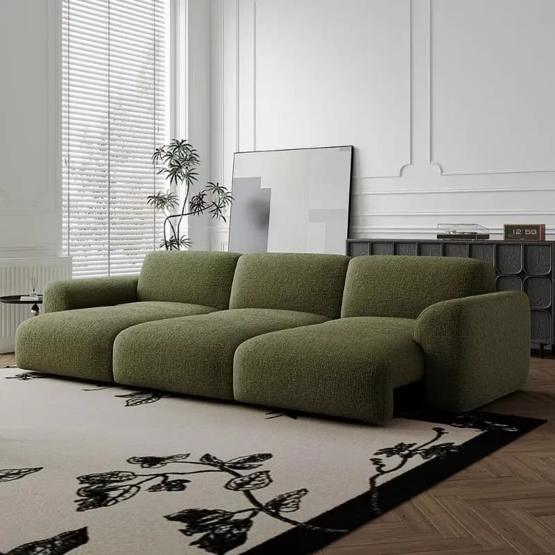 Simple electric sofa bed combined home furniture living room