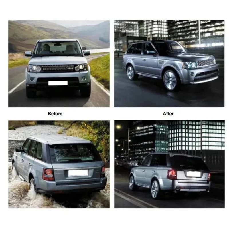 Factory Hot Sale Newt Facelift Body Kit, Front Rear Bumper With Headlight 0- L Models