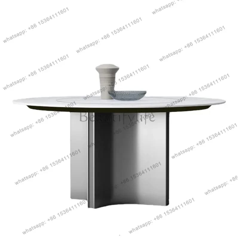 Factory Direct High-end Dining Tables Restaurant Villa Luxury Dining Tables Stone Slab Nice Durable Home Furniture Tavoli Da Pra