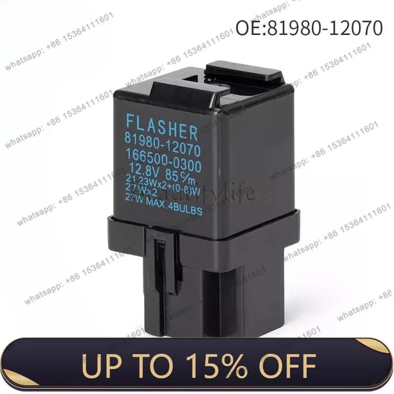 ZJ.81980-12070 for automotive, indicator flash relay