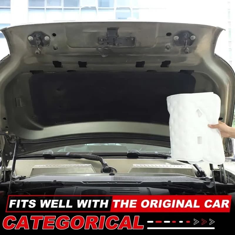 1Pcs For Land Rover Defender 90 110 130 2020-2025 car engine compartment sound insulation cotton Car protection accessories