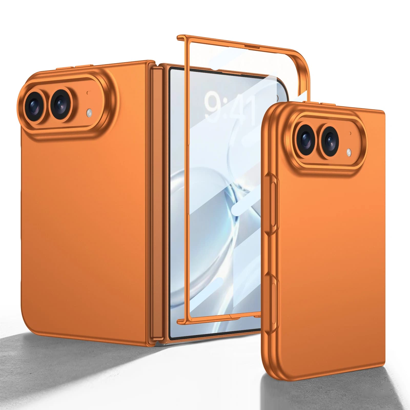 For iPhone Duo 5G Case Ultra-Thin Skin-Friendly With Tempered Film Shockproof Protection Back Cover Accessories For iPhone Ultra
