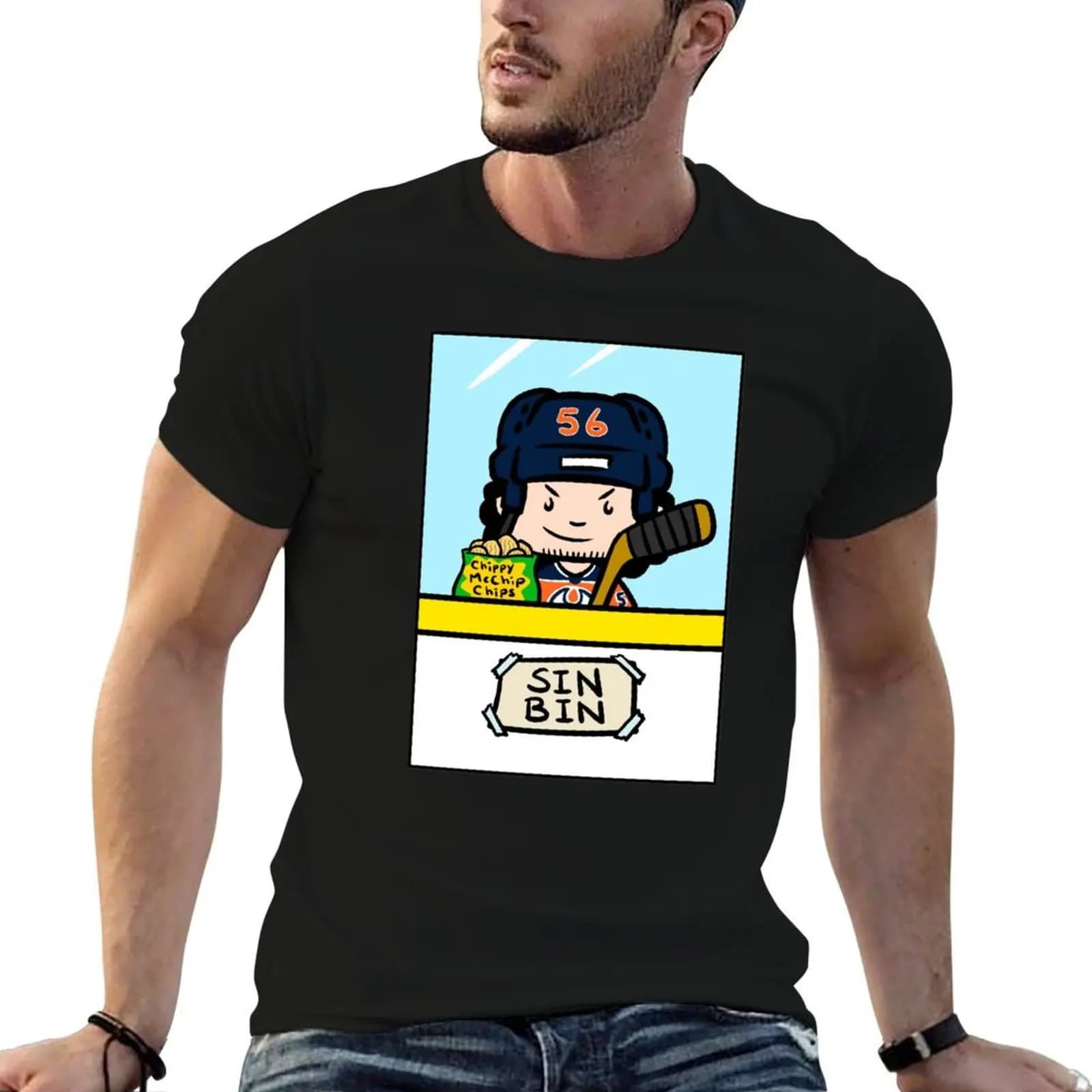 Sin Bin Yams T-Shirt summer tops tshirts personalised black t shirts for men