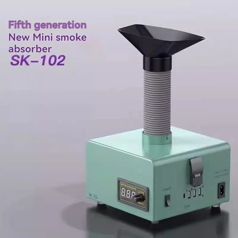 102 Mini Smoking Mobile Phone Repair Welding Smoke Purification Welding Smoke Dust Collector Welding Smoke Purifier
