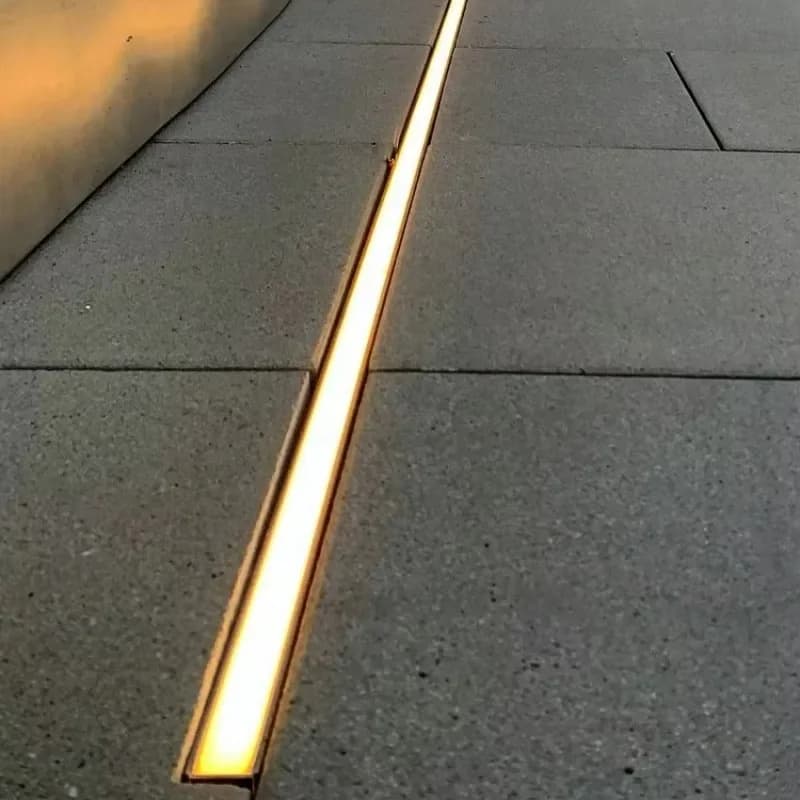 Outdoor Garden Wall Washer Linear Long Buried Light Waterproof Landscape Light Emitting Diode Linear Underground Light