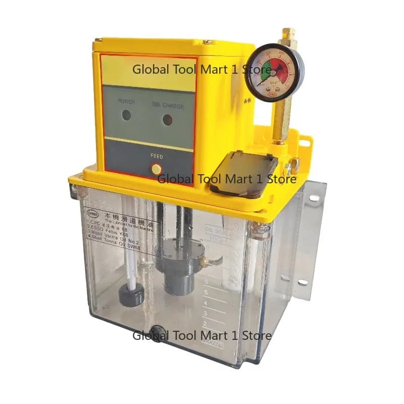 Electric Lubrication Oil Pump CHIBA MFE-302FW-T4P T3P Lubricator Float Switch Pressure Relief Valve for CN-C Machine Lubricating