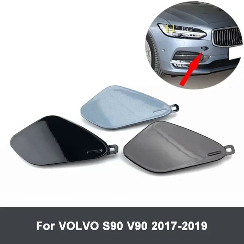 For Volvo S90 V90 2017 2019 Front Bumper Tow Hook Cover Towing Eye Cap 31333227 39839818 Car Accessories