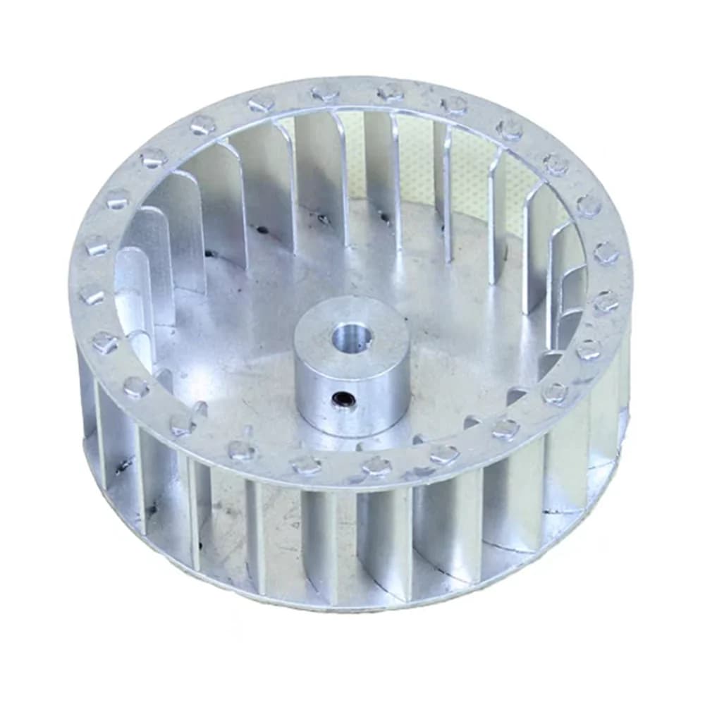 84mm Diameter 30mm Height Small Aluminum Centrifhgal Impeller Fan Multiple Blade Vane Power Tool Parts