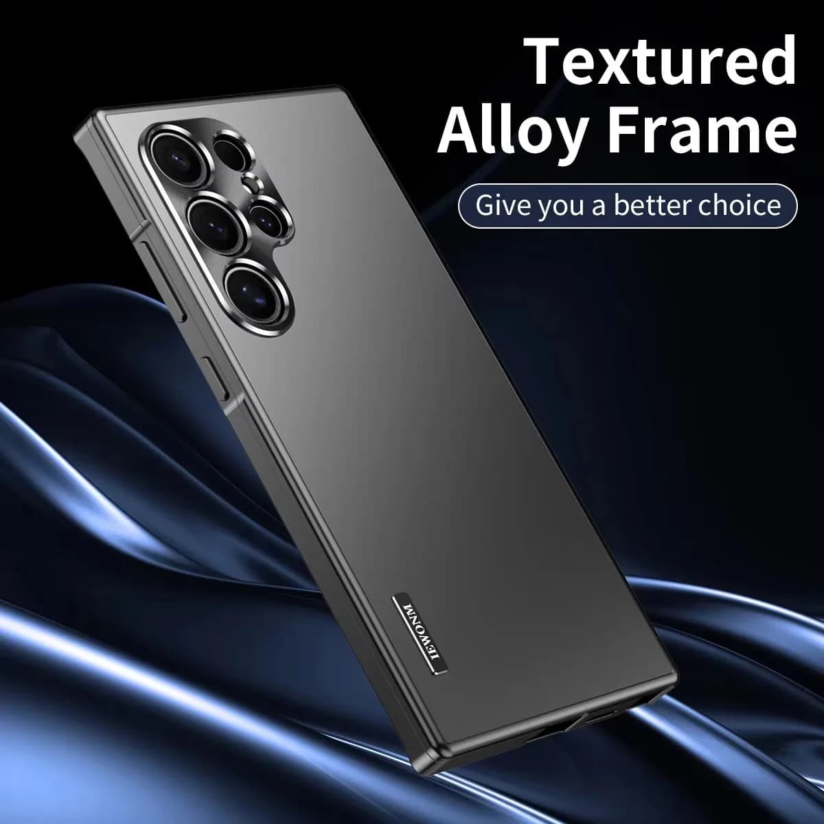 For Samsung Galaxy S25 S24 S23 S22 S21 Ultra case, 2-in-1 metal magnetic aluminum alloy Ultrathin Fall protective back cover