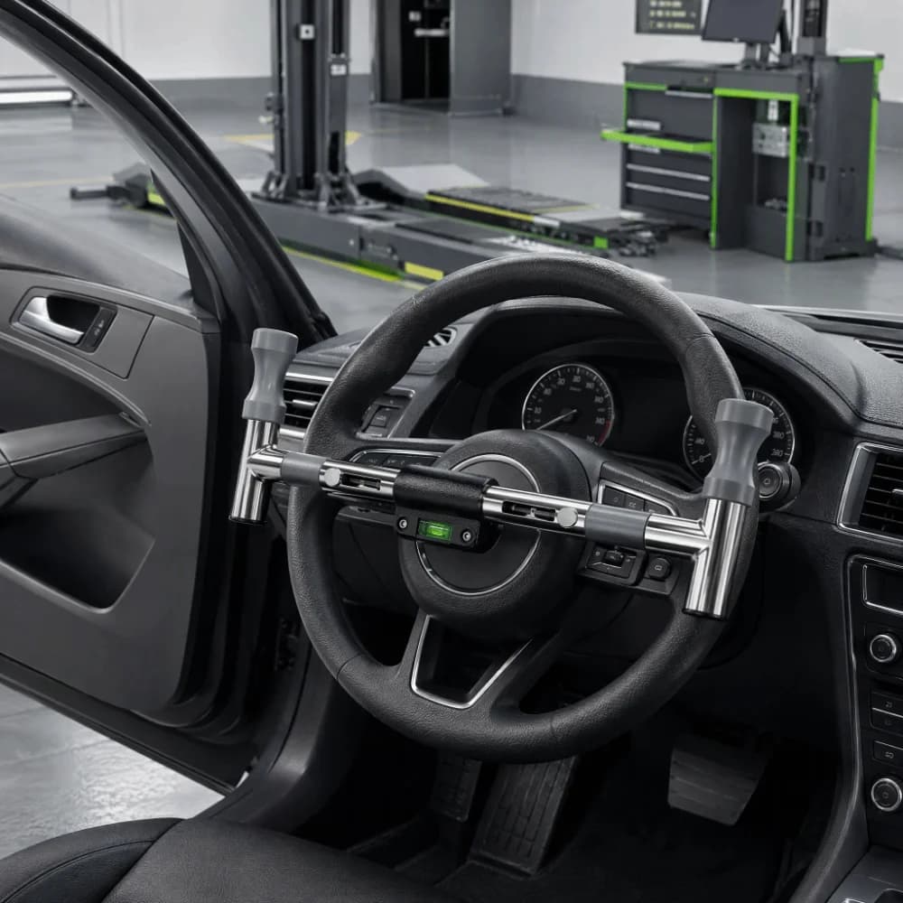 High Precision Steering Wheel Centering Tool Steering Positioning Auto Wheel Alignment Wheel Alignment Gauge Stable