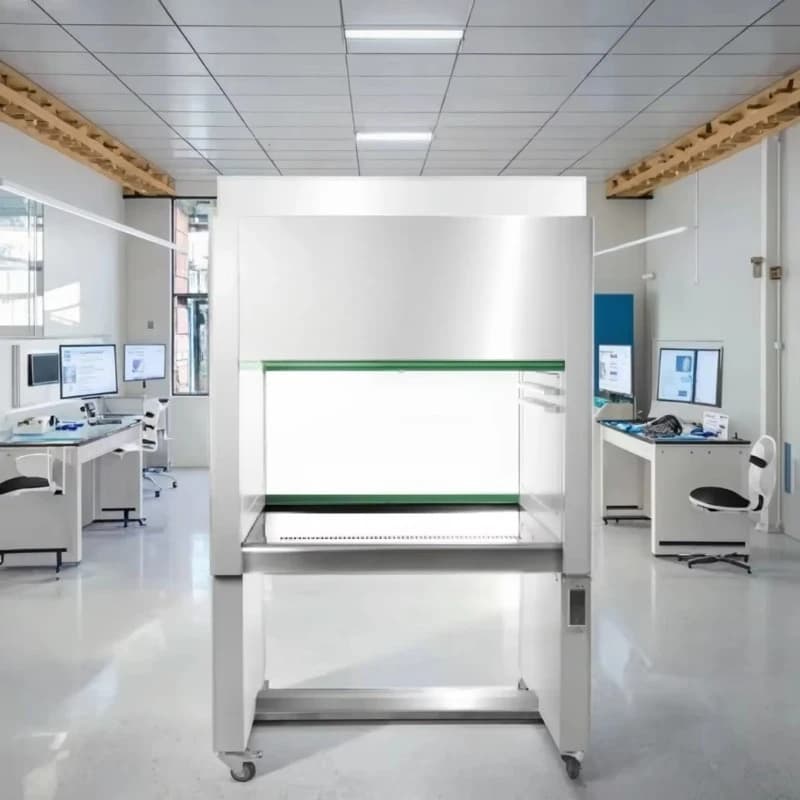 One person vertical laminar flow cabinet cleaning table, double-sided