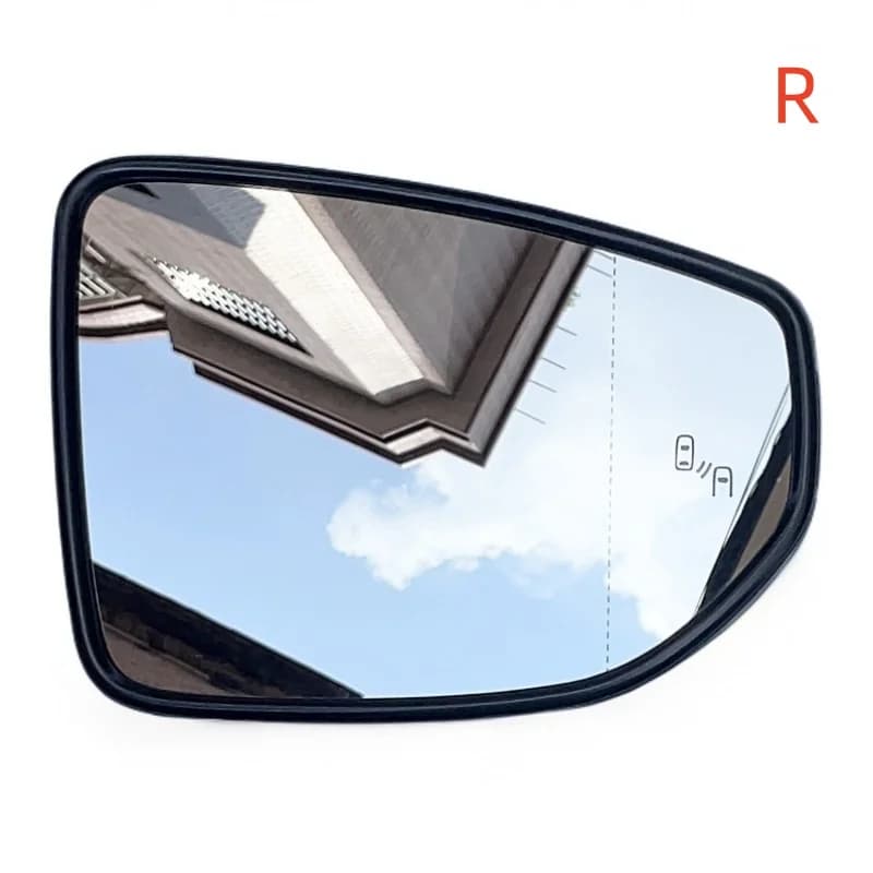 Heated rearview mirror blind spot assist lenses For Lexus 2018 2019 2020 2021 2022 2023 2024 ES, LS, RC