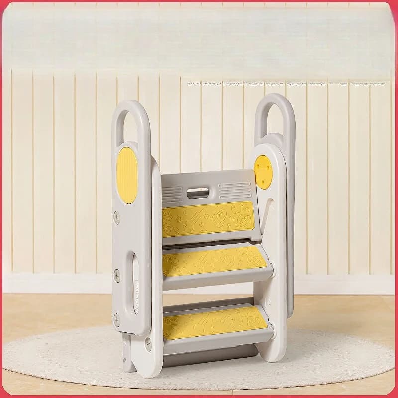 Variable armrest stool Children's washing Baby hand washing step Foot stool Foldable non-slip stepping foot heightening stool