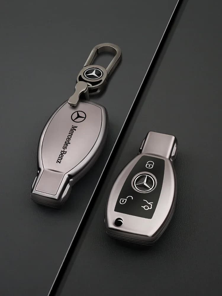 TPU Car Key Case Cover Shell Fob For Mercedes Benz A B C E Class GLS GLA GLK GLC CLS CLA AMG W204 W205 W212 W463 W176 Keychain