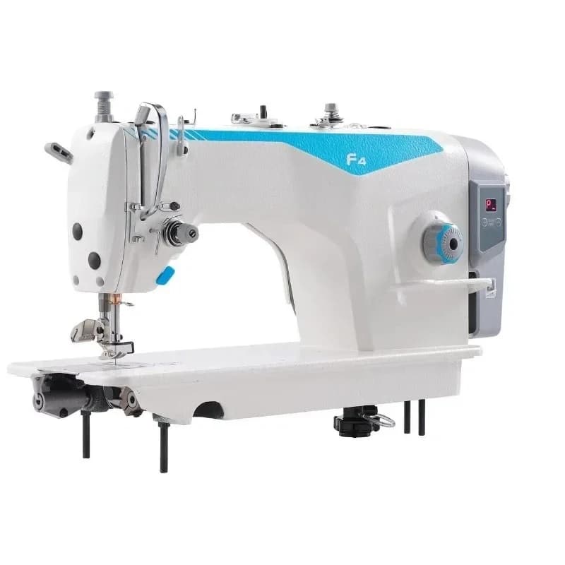 F4 High-Speed Industrial Lockstitch – Auto Trimming & Backstitching, Light/Medium/Heavy Fabrics, Top Choice Garm