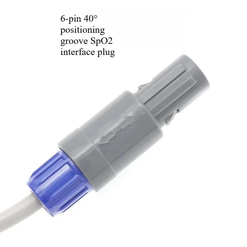 6Pin Finger Clip SpO2 Probe Compatible IM8 IM9 IM50 IM60 IM70 IM80 M9 Monitors