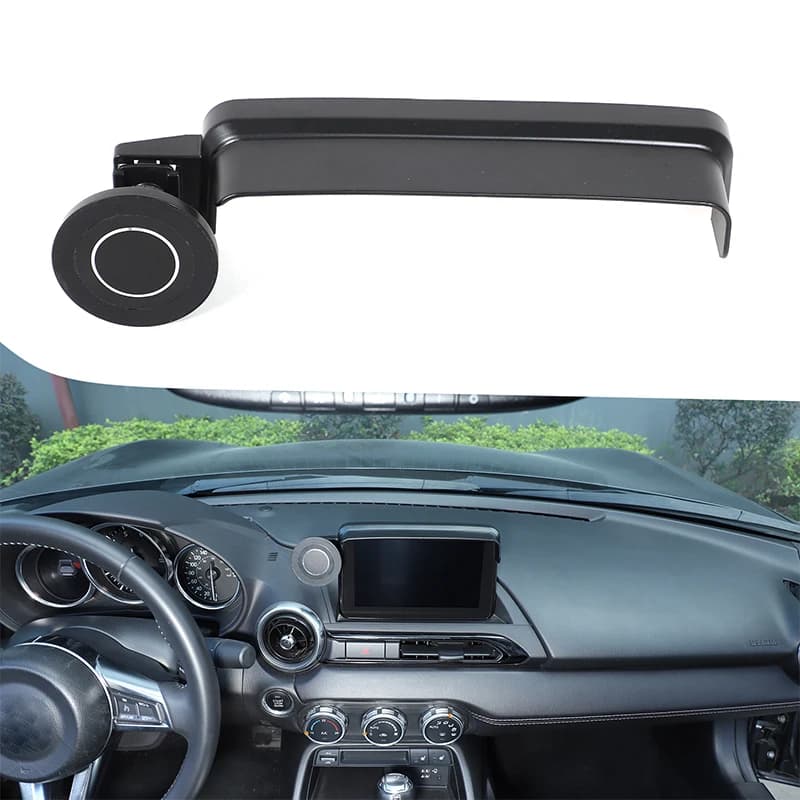 For Mazda MX-5/Fiat 124/Abarth 124 2016+ LHD Car Phone Holder Screen Fixed Navigation Bracket Navigation Screen Visor Accessory