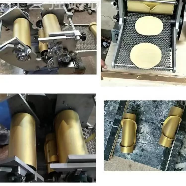 Gold SellerAdjustable 5-30cm Commercial Kitchen Tortilla Making Machine for Flour Mill and Bakery Use