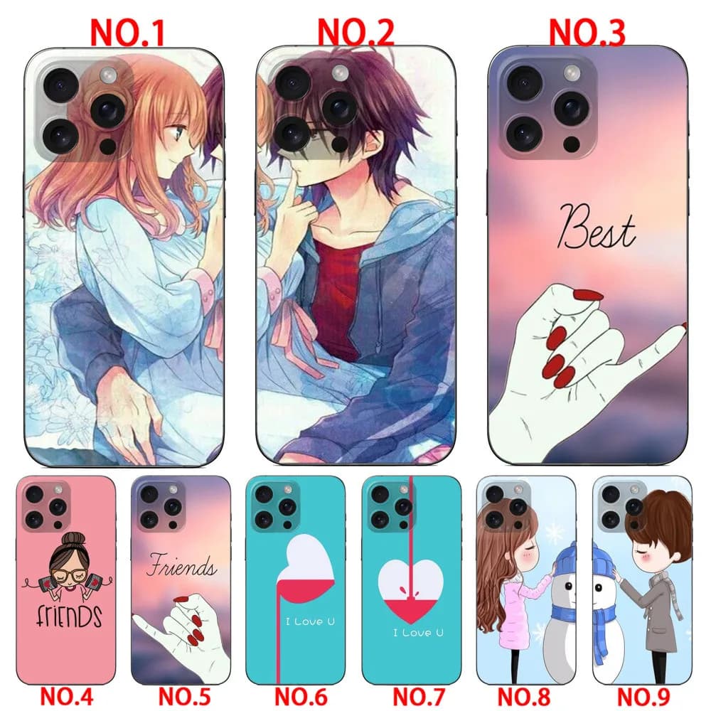 best friend TPU soft case  for iPhone 12 Pro 12 Pro Max 13 13 Mini 13 Pro 13 Pro Max