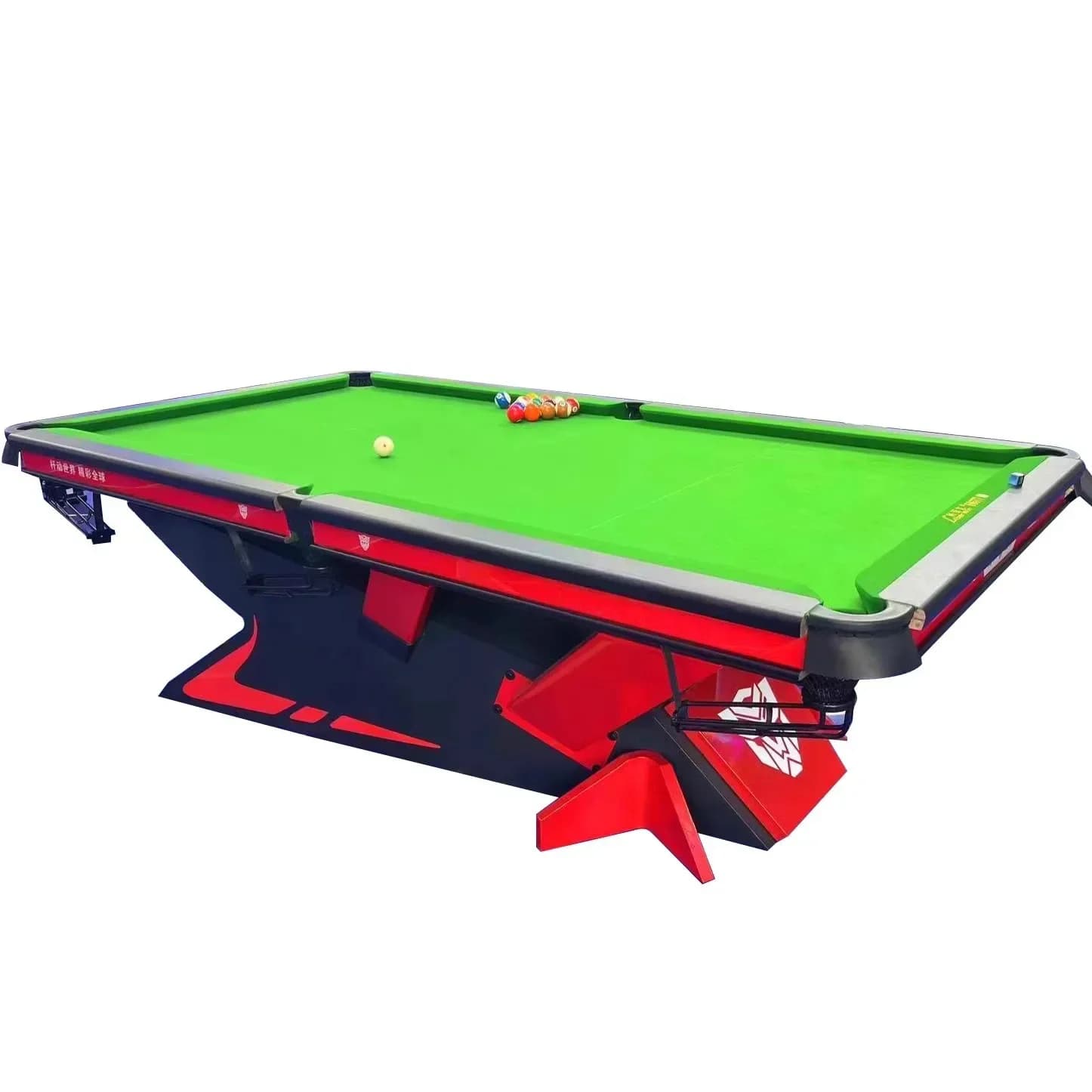 Commercial billiards table standard Chinese black eight ball single tooth venomous tooth table