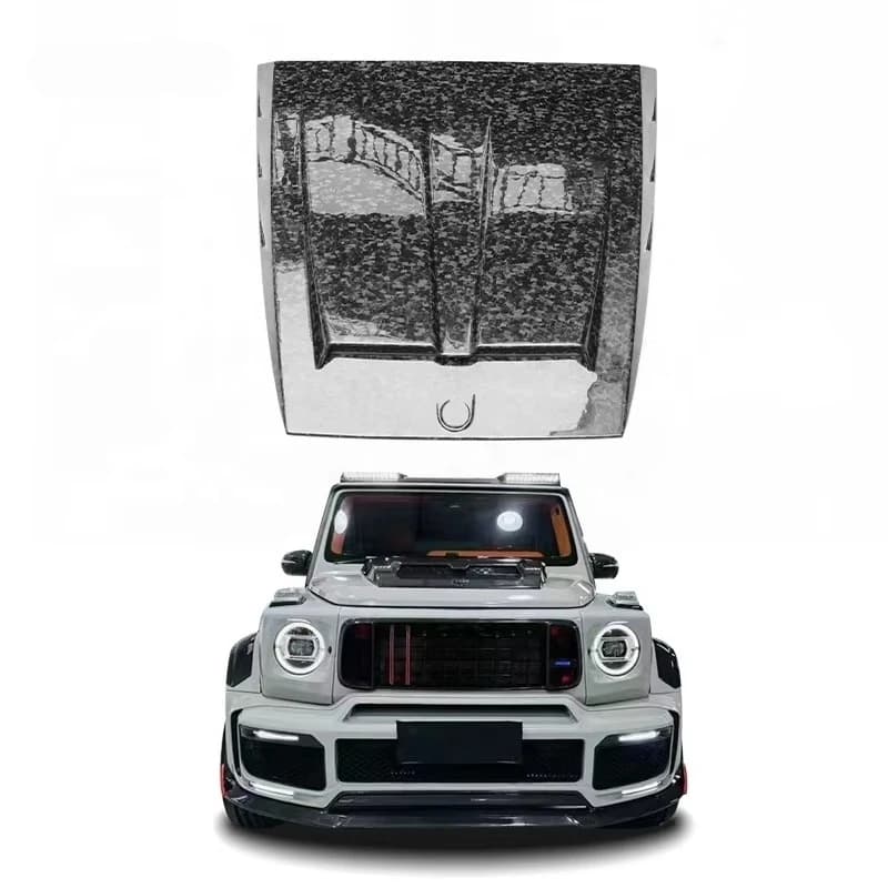 STLF For Mercedess Benzs G Class W464 W463a Upgrade BB G900 Style Dry Carbon Fiber Engine Hood Bonnet Wholesale
