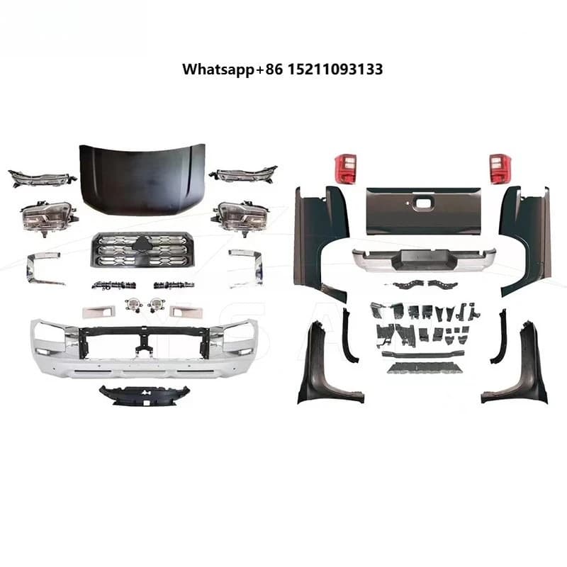 Factory Price Car Parts 2015 2016 2017 2018 2019 Triton L200 Upgrade to 2024 Body Kit