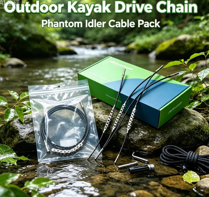 Breakdown Repair Phantom Drive Idler Cable Replacement Pull‑Cable for Pedal Kayak Propulsion System Kayaking Spare Components