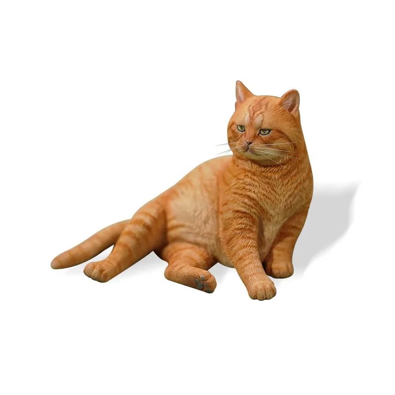 The cat model in the palace, cute Forbidden City cute pet heals cat ornament,surrounding desktop tide play figure