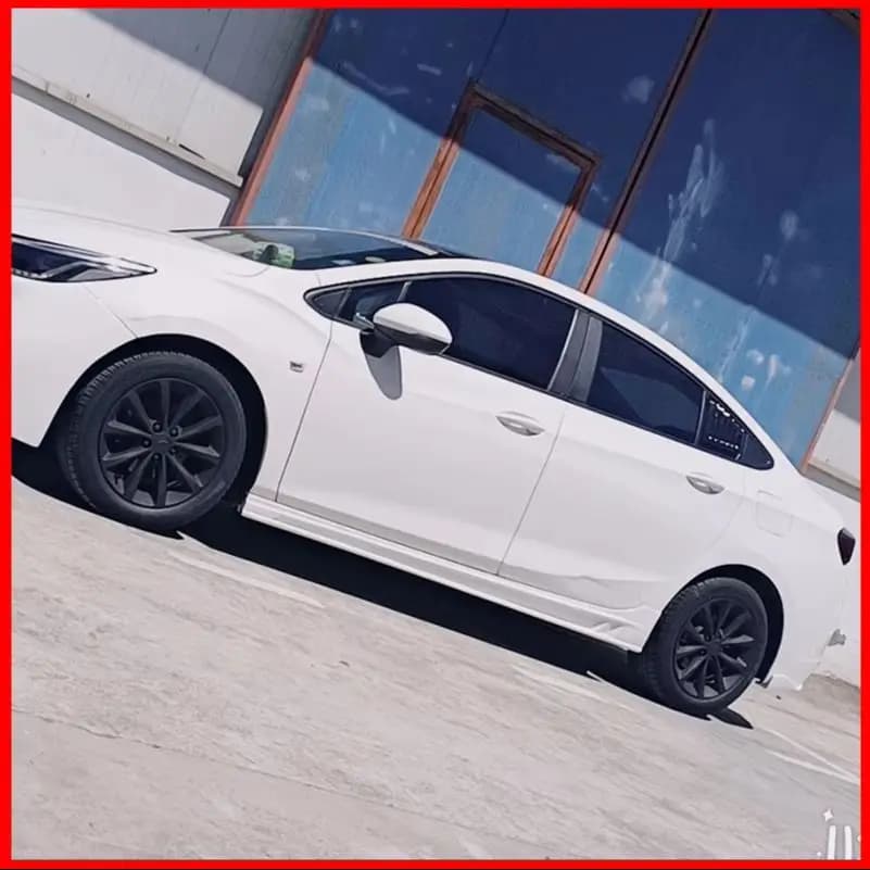 Car Styling  Auto Accessories For Chevrolet Cruze 2016-2019 Rear Triangular Window Blind Shades Louver Molding Cover Trim
