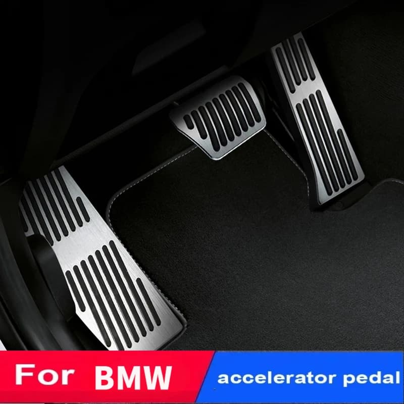 Pedal for BMW X1 X2 X3 X4 X5 X6 X7 3 4 5 6 7 Series E70 Accelerator Brake Foot Rest Pedal Interior Decoration Cover Accessories