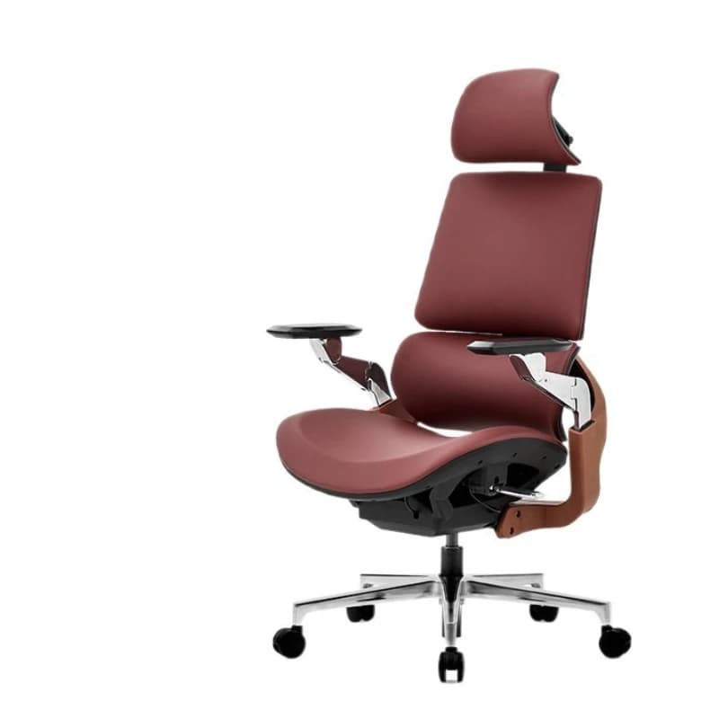 Boss office chair high-end leather ergonomic backrest rotating home e-sports boss office computer chair