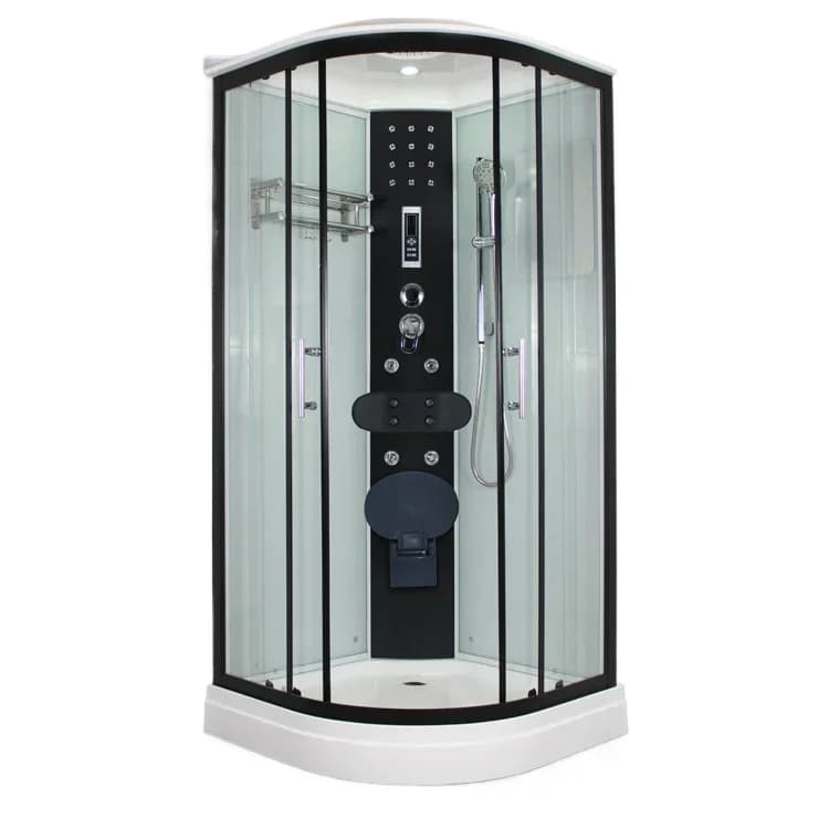 Integrated household bathroom Fan-shaped glass Simple partition Bath Enclosed bath Bath Room