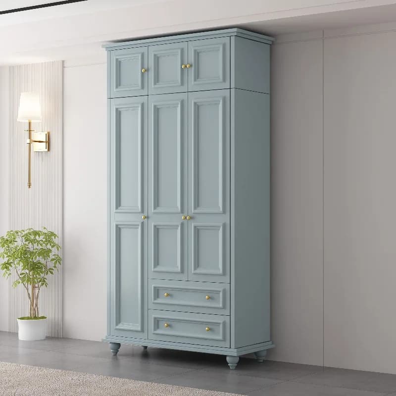 Drawers Luxury Wardrobes Wooden Nordic Modern Storage Clothes Wardrobes Bedroom Organizer Armadio Camera Da Letto Furniture Home