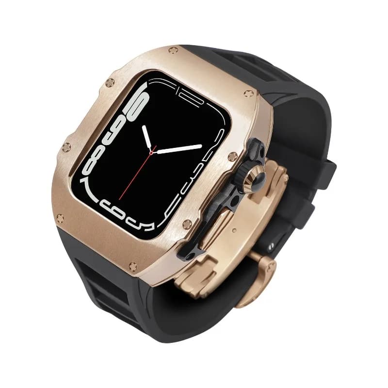 Stainless steel case for  Ultra 49mm fluororubber strap
