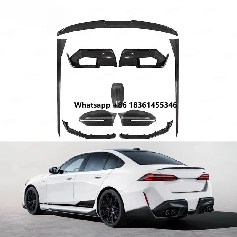 Dry Carbon Fiber M Performance Body Kit for M5 G90 G99 MP Style Exterior Upgrade Auto Parts for M5 G90 Series
