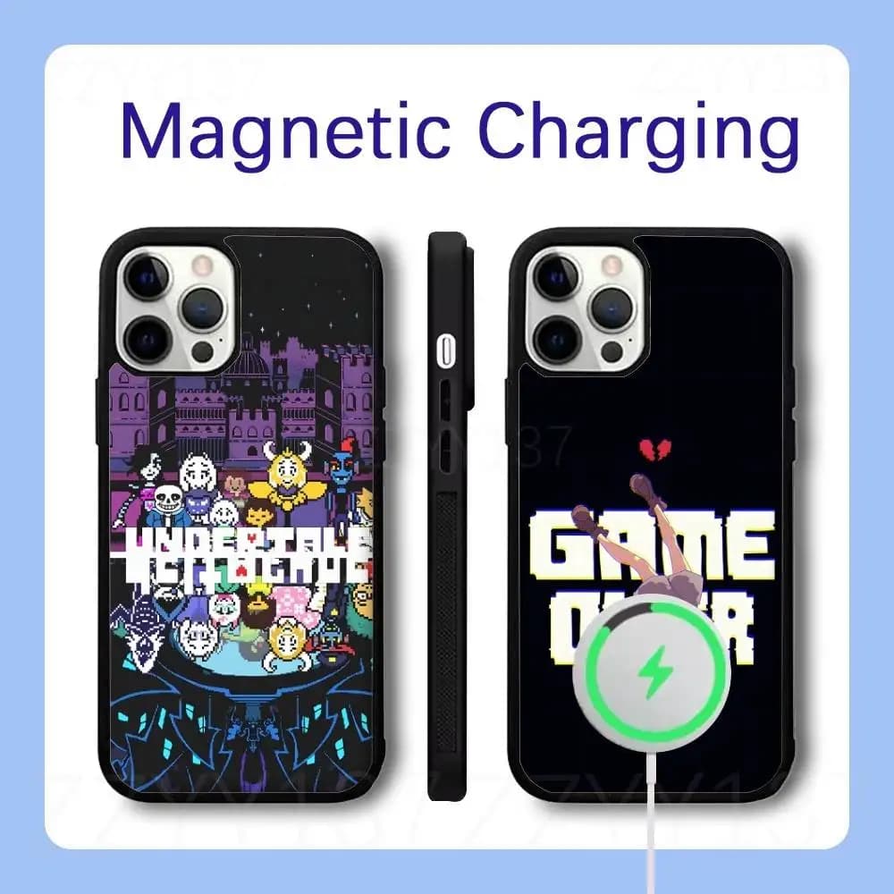 U-Undertale Game Phone Case For iPhone 18,17,16,15,14,13,12,Pro,Max,Plus Magnetic Wireless Charge Cover