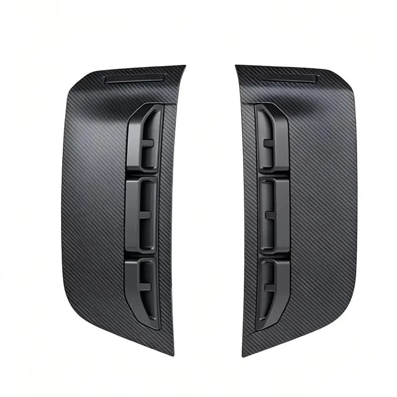 Glossy Black Side Vents & Fender Air Intake for Land Rover Defender, Exterior Modification Parts, Car Styling Accessories