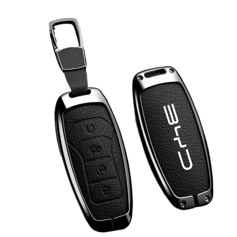 Premium Zinc Alloy Key Cover Case for BYD Song Plus / Yuan Pro / Han / Tang / Qin / Seagull / Chaser 05 (2023) - Key Fob Shell