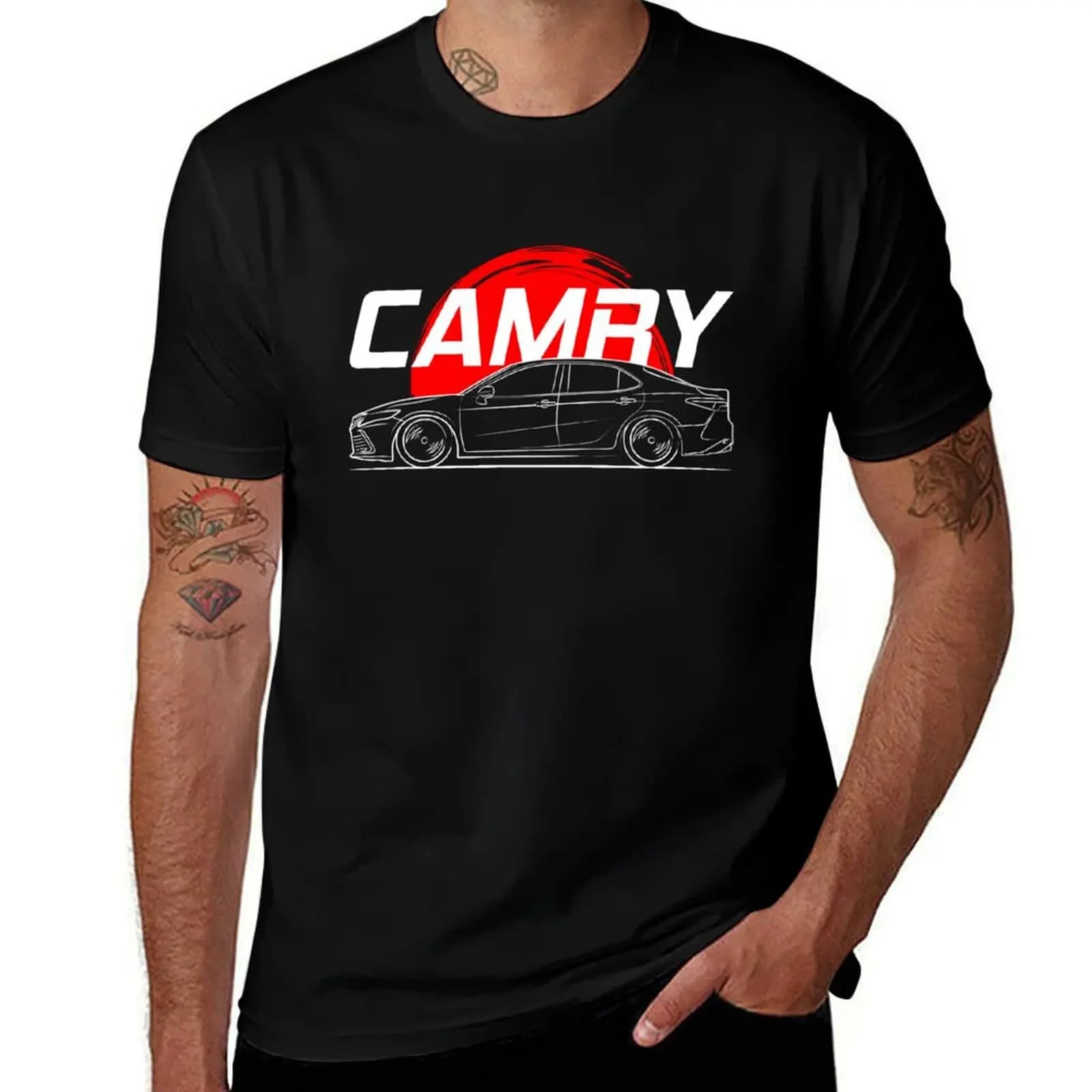 Sport Sedan Racing Camry T-Shirt cotton t shirts high quality man t shirts cotton