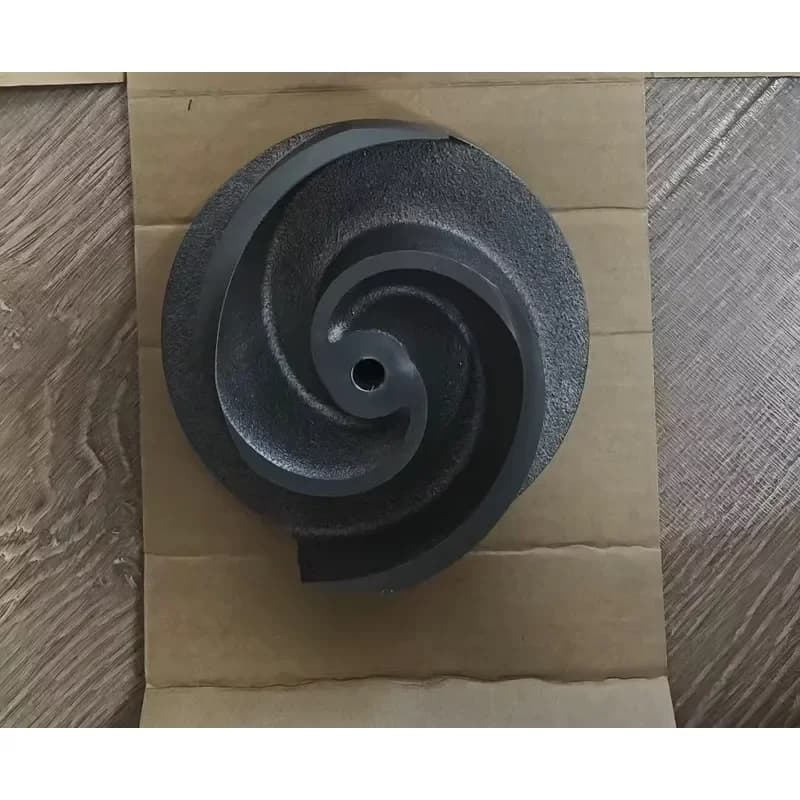 Xylem Industrial Centrifugal Pump Impeller Wear-Resistant Corrosion-Resistant Aluminium Turbine Blade with 3 Blades