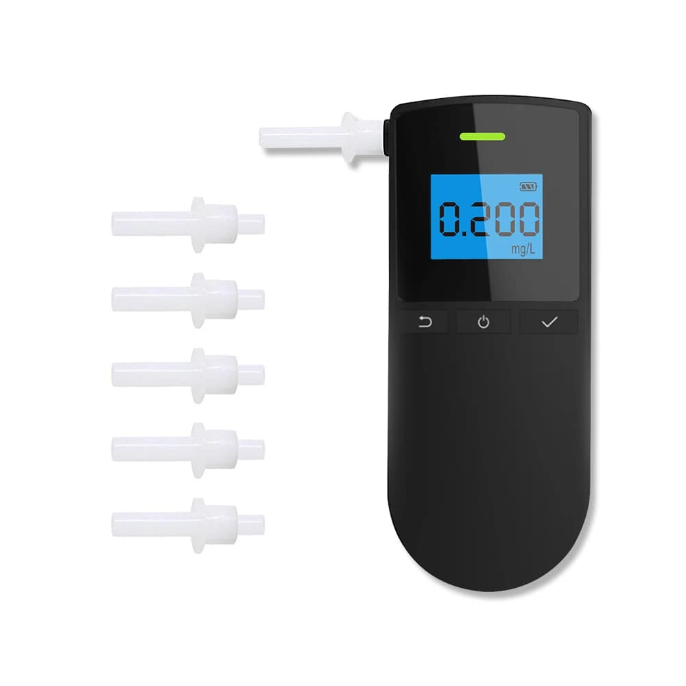 Car Safe Gas Analyzer Detector  Personal Professional Alcohol Breathalyzer Leak Detector