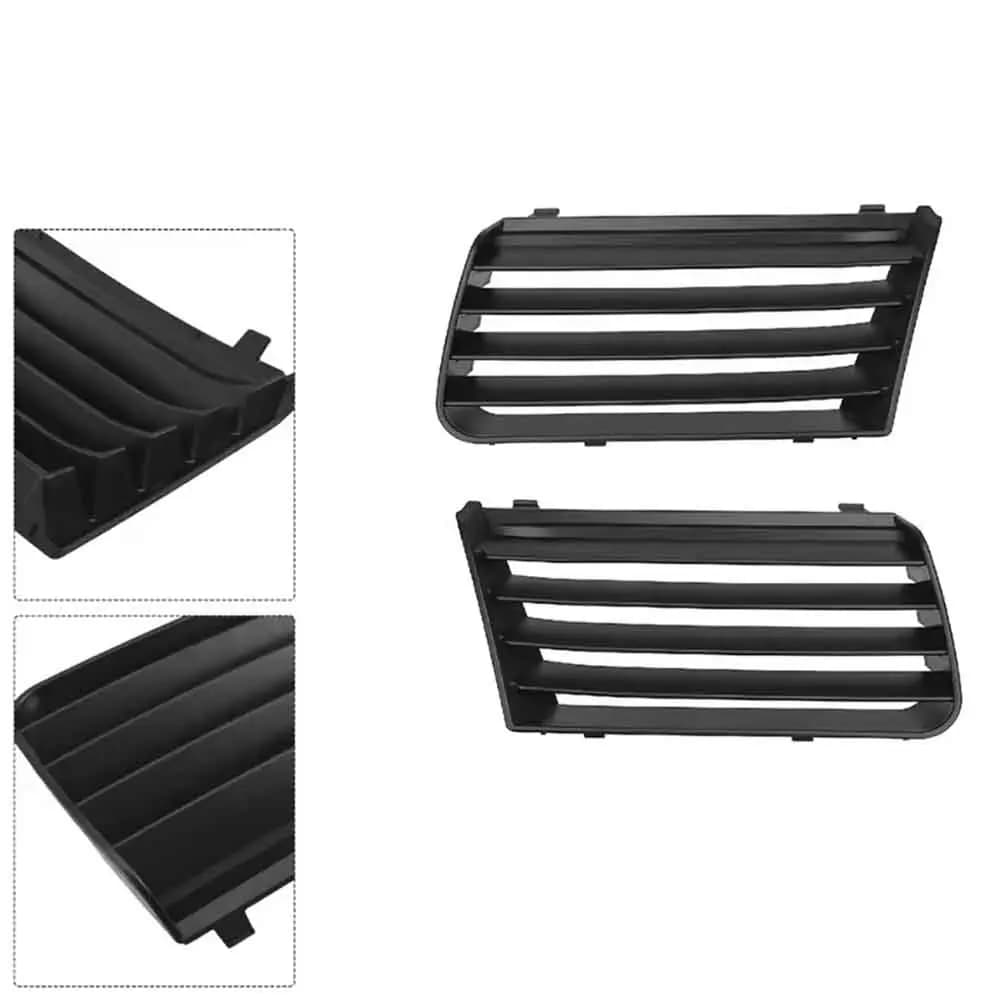 Front Bumper Side Grille Grill Left/Right for Seat Alhambra 2001-2010 Front Upper Grille Racing Grills 7M785365401C 7M785365301C