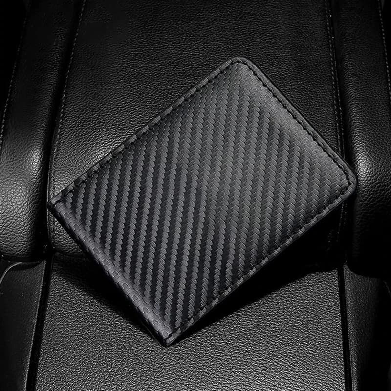Leather Driving License Holder Multi‑Transparent Card Pockets Slim ID Credit Card Wallet Portable Driver Document Protect Case