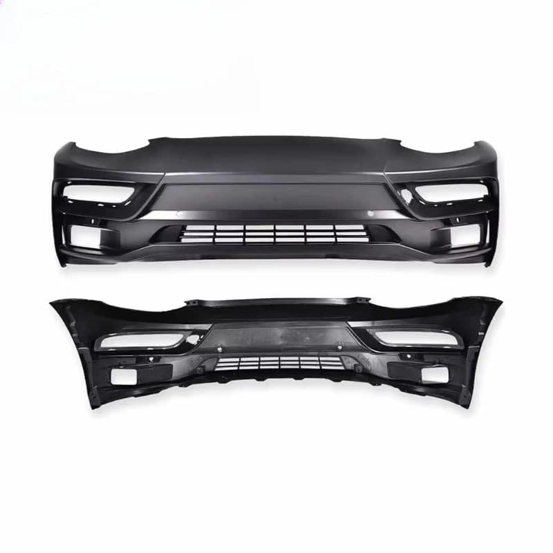 Stlf ABS Front Rear Bumper Lip Body Kit Carbon Fiber For Model 3 Sedan 2017-2021 Combo Kit Spoiler Wing Side Skirt